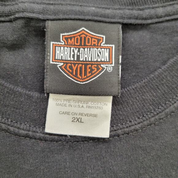 Vintage Harley Davidson 2006 Men's 2XL Ashland KY Graphic T Shirt - Picture 3 of 8